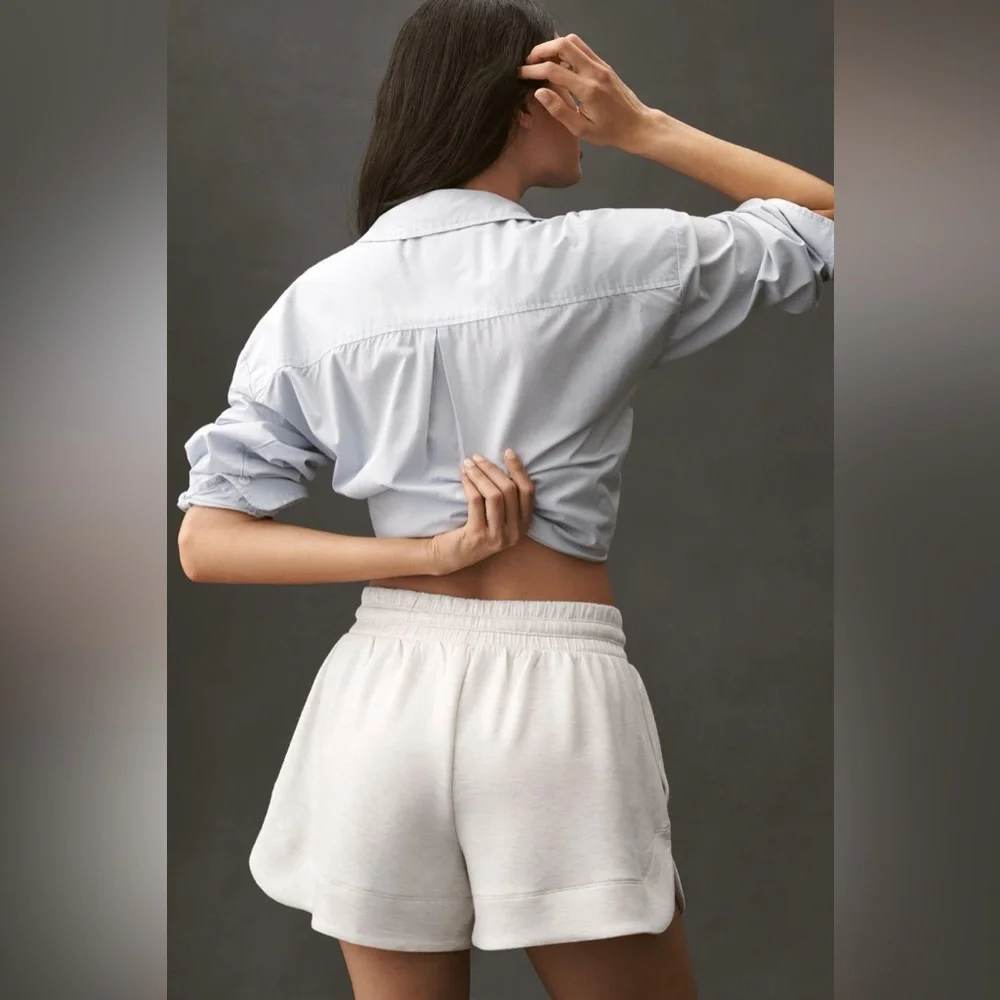 Anthropologie Daily Practice Willow Speedster Knit Shorts - Picture 2 of 15